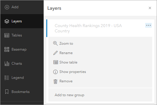 Layers pane